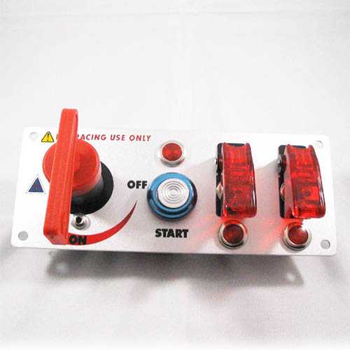 Flip-up Start Ignition Switch Panel and Accessories for Racing Sport (DC 12V) 
