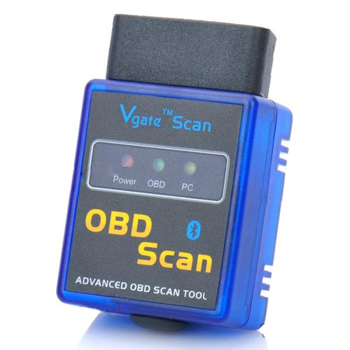 ELM327 OBD2 OBDII Bluetooth Auto Car Diagnostic Scan Tool (DC 12V)
